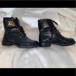 Louis Vuitton Wonderland Ranger Combat Boot